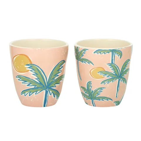 TROPICS CERAMIC POT (Two styles available)