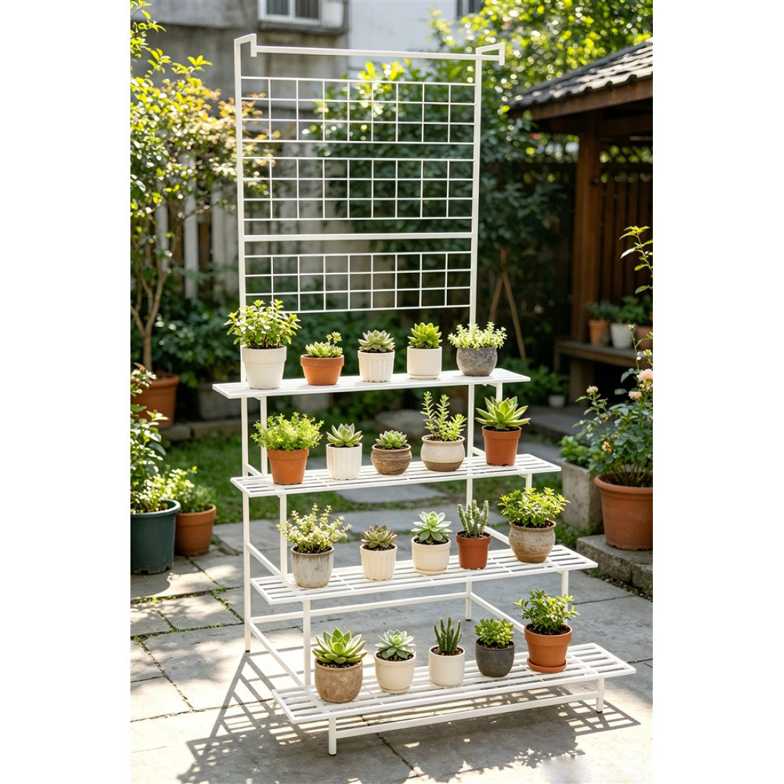 Plant Stand Metal (Two colour and size options)