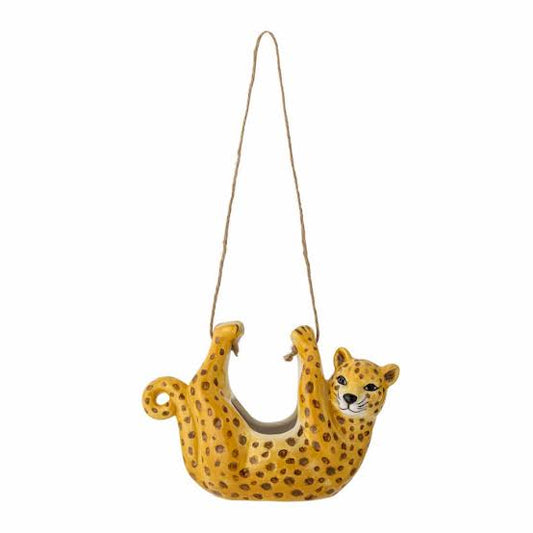 Roaming Cheetah hanging planter