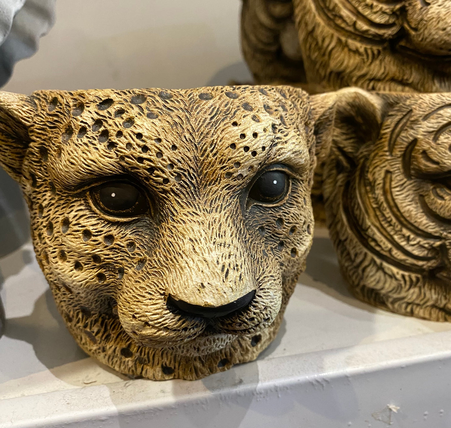 Wild Animal Planters Cement