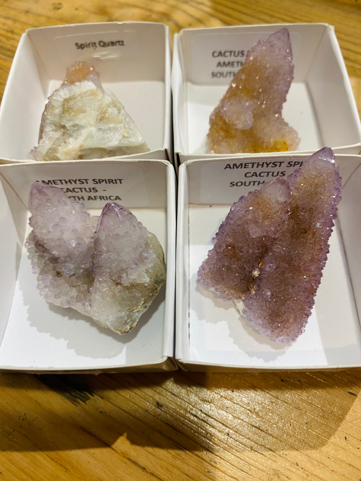 Spirit Quartz Cactus Points