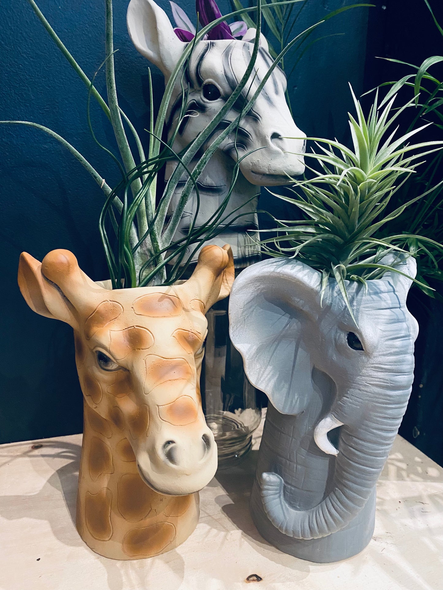 Tall Animal Planters