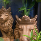 Jungle King, Elephant and Gorilla Planter