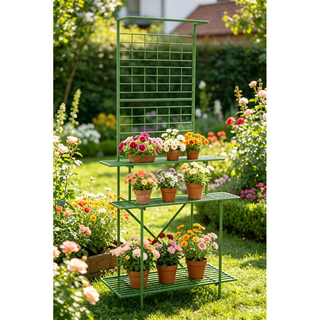 Plant Stand Metal (Two colour and size options)
