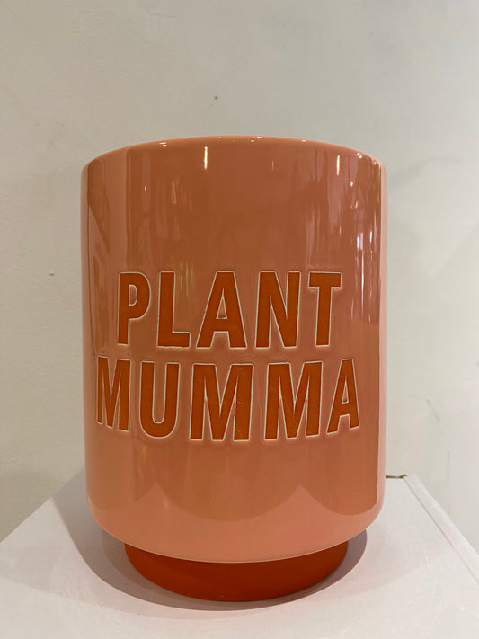 CERAMIC PLANTERS - Three Available
