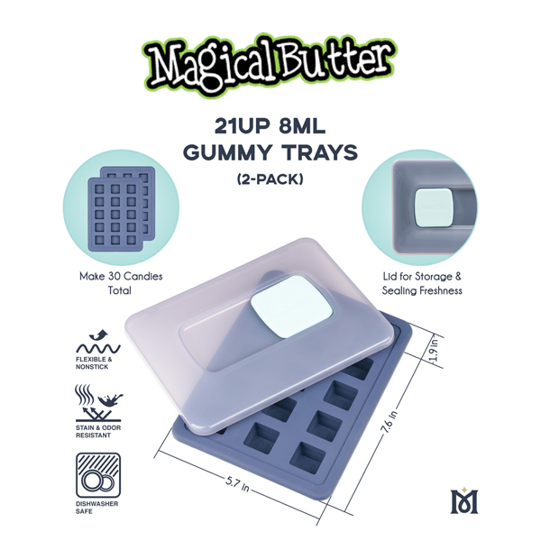 Magical Butter 21up Gummy Trays